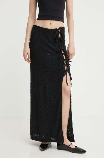 Sukně Résumé AmaniRS Skirt černá barva, maxi, 20551123