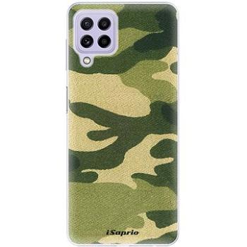iSaprio Green Camuflage 01 pro Samsung Galaxy A22 (greencam01-TPU3-GalA22)