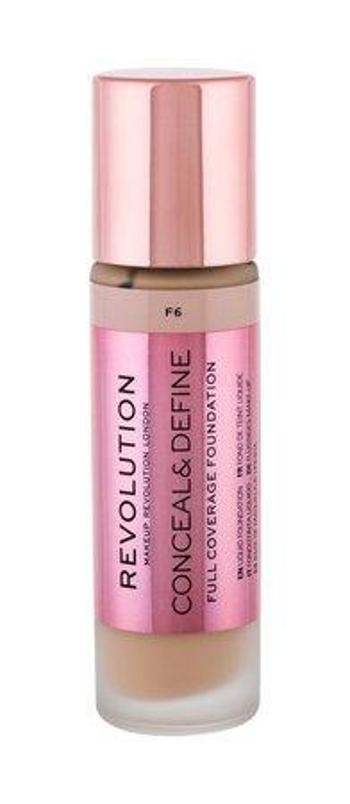 Revolution Krycí make-up s aplikátorem Conceal & Define (Makeup Conceal and Define) 23 ml F6, 23ml