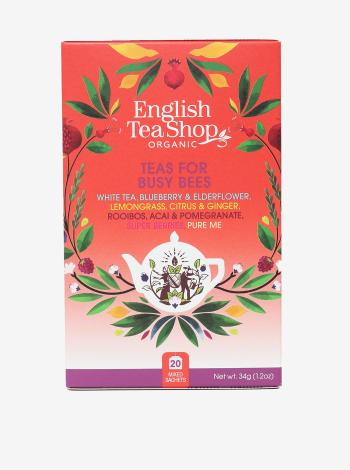 Mix čajů Pro pilné včelky English Tea Shop (20 sáčků)