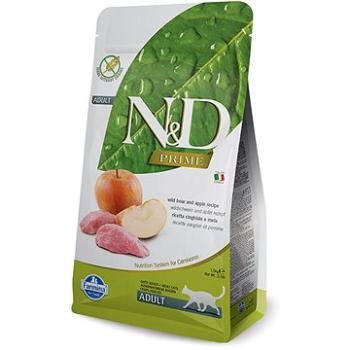 N&D PRIME grain free cat adult boar & apple 5 kg (8010276032720)