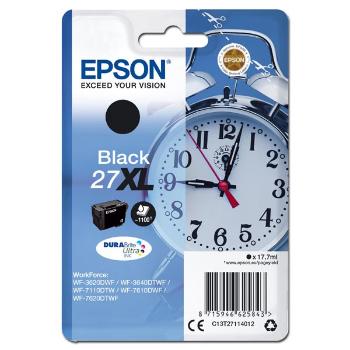 EPSON T2711 (C13T27114012) - originální cartridge, černá, 17,7ml