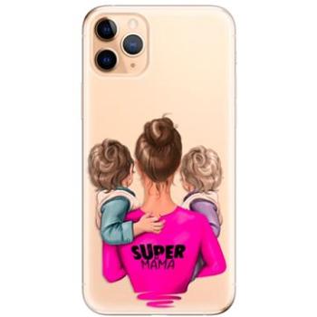 iSaprio Super Mama - Two Boys pro iPhone 11 Pro Max (smtwboy-TPU2_i11pMax)