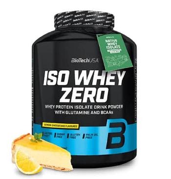 BioTech Iso Whey Zero 2270 g lemon cheesecake