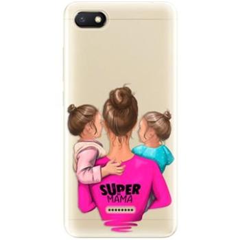 iSaprio Super Mama - Two Girls pro Xiaomi Redmi 6A (smtwgir-TPU2_XiRmi6A)