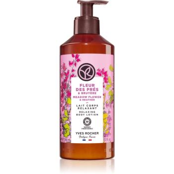 Yves Rocher Bain de Nature relaxační tělové mléko Meadow Flower & Heather 390 ml