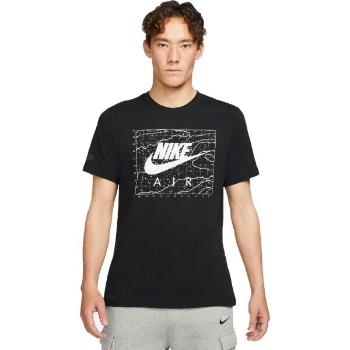 Nike NSW NIKE AIR HBR 2 TEE Pánské tričko, černá, velikost S