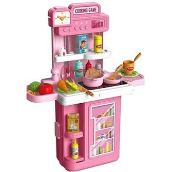 Tulimi Dětská mobilní kuchyňka v kuříku 4 v 1 - 41 ks (98923601)