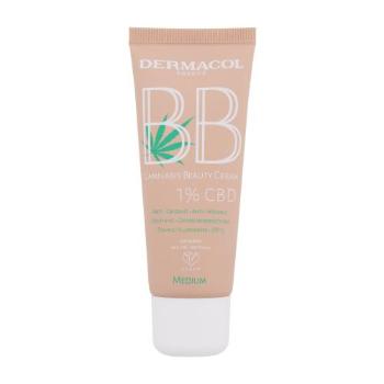 Dermacol BB Cream Cannabis Beauty Cream SPF15 30 ml bb krém pro ženy 2 Medium na rozjasnění pleti; výživa a regenerace pleti; na dehydratovanou pleť