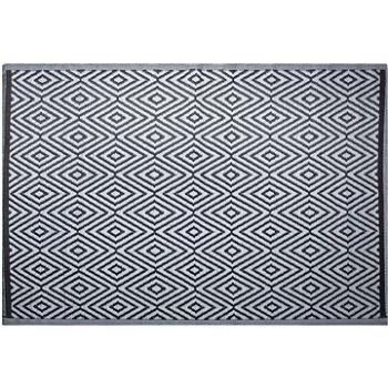 Venkovní koberec černý 150x210 cm SIKAR, 122707 (beliani_122707)