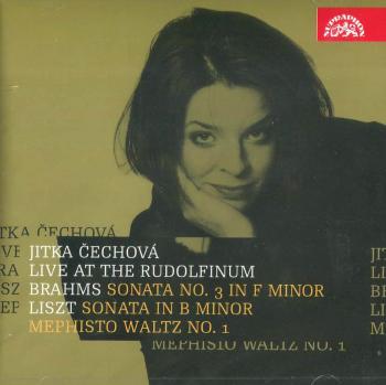 Jitka Čechová: Brahms, Liszt - Live at the Rudolfinum (CD)