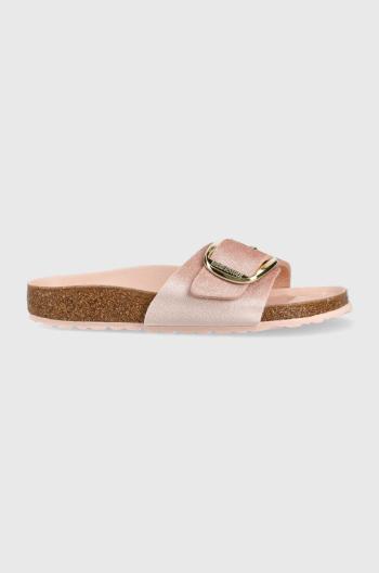 Pantofle Birkenstock Madrid Bb dámské, růžová barva