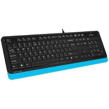 A4tech FK10 FSTYLER , klávesnice, CZ/US, USB, voděodolná, modrá barva, FK10