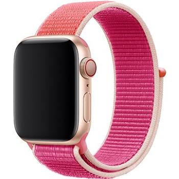 Eternico Airy pro Apple Watch 42mm / 44mm / 45mm / Ultra 49mm Silk Pink and Gold edge (AET-AWAY-SiPiG-42)