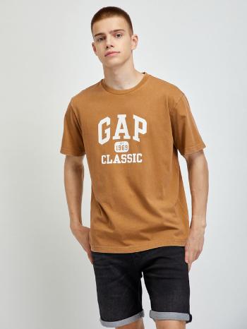 GAP 1969 Classic Organic Triko Hnědá