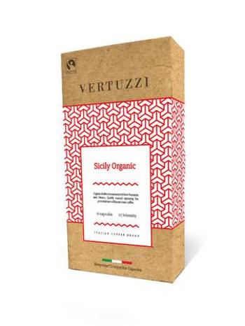 Vertuzzi Sicily Organic kapsle pro Nespresso, 10 ks