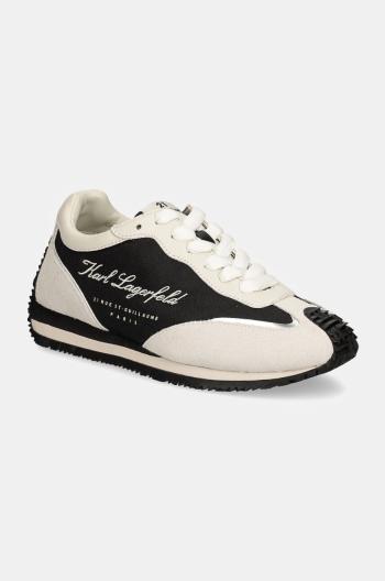 Sneakers boty Karl Lagerfeld VELOCETTE černá barva, KL63914