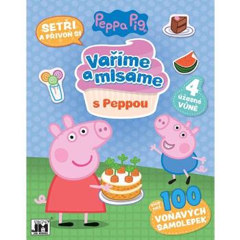 PRASÁTKO PEPPA VAŘÍME A MLSÁME PRASÁTKO PEPPA Samolepková knížka, mix, velikost