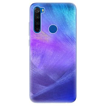 Odolné silikonové pouzdro iSaprio - Purple Feathers - Xiaomi Redmi Note 8T