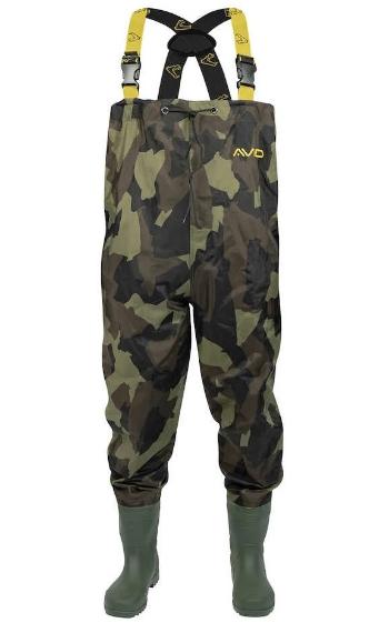 Avid carp prsačky 420d camo chest waders - 42