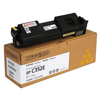 Ricoh originální toner 408218, yellow, 9000str., 407386, Ricoh SP C352