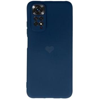 Vennus Valentýnské pouzdro Heart pro Xiaomi Redmi Note 11/ Redmi Note 11S - tmavě modré (TT4465)