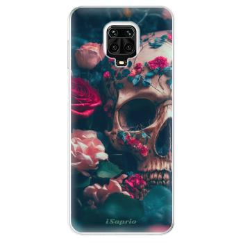 Odolné silikonové pouzdro iSaprio - Skull in Roses - Xiaomi Redmi Note 9 Pro / Note 9S