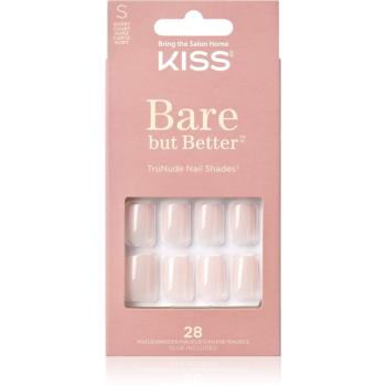 KISS Bare But Better Short umělé nehty 28 ks