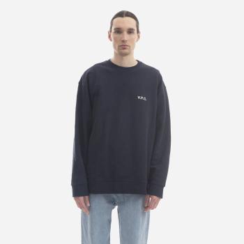 Pánská mikina A. P. C. Sweat Clint COFDX-H27790 DARK NAVY