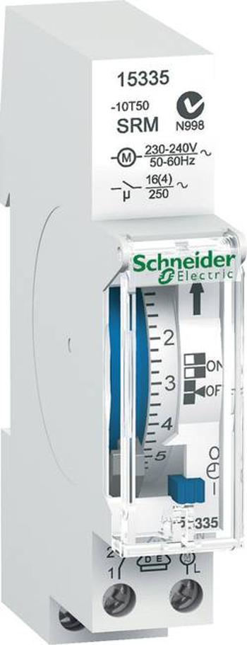 Časovač na DIN lištu Schneider Electric 15335, 230 V