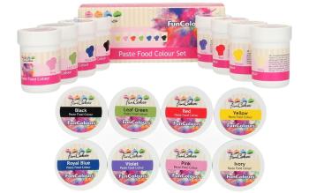 Sada osmi jedlých gelových barev FunCakes - FunCakes