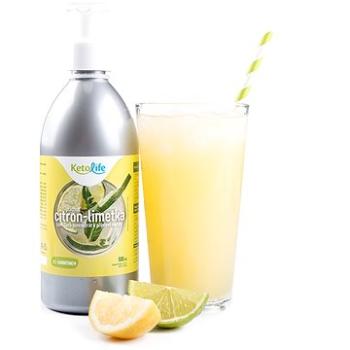 KetoDiet ENJOY Nápojový koncentrát - příchuť citron-limeta  (500 ml) (8594181012256)