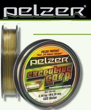 Pelzer vlasec executive carp line camo 1200 m-průměr 0,30 mm / nosnost 8,4 kg