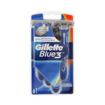 Gillette Blue3 6 ks holicí strojek pro muže poškozená krabička