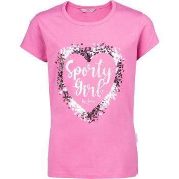 Lewro TESLIN Dívčí triko, růžová, velikost 152-158