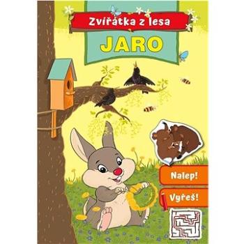 Zvířátka z lesa Jaro: Nalep! Vyřeš! (978-80-256-3249-9)