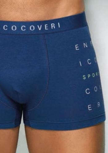 Pánské boxerky Enrico Coveri EB1261 XL Modrá