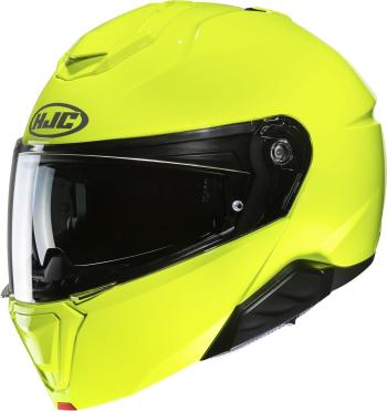 HJC i91 Solid Fluorescent Green L Přilba