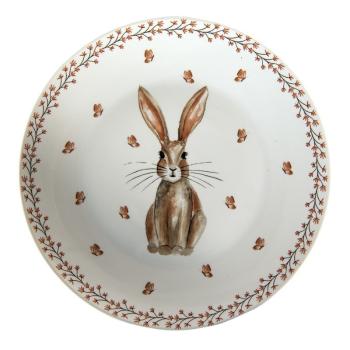 Dezertní talířek Rustic Easter Bunny - Ø 20*2 cm REBDP