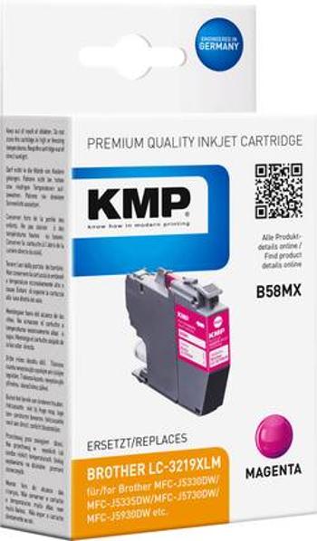 KMP Ink náhradní Brother LC-3219XLM kompatibilní purppurová B58MX 1538,4006