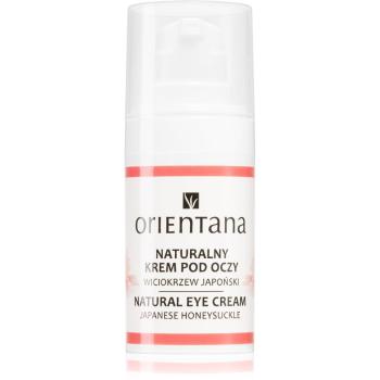 Orientana Japanese Honeysuckle Natural Eye Cream protivráskový oční krém 15 ml