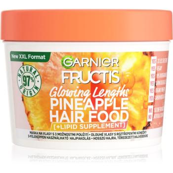 Garnier Fructis Pineapple Hair Food Maska pro dlouhé vlasy s roztřepenými konečky
 400 ml