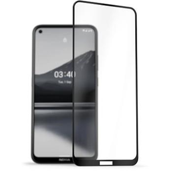 AlzaGuard 2.5D FullCover Glass Protector pro Nokia 3.4 černý (AGD-TGC0097)