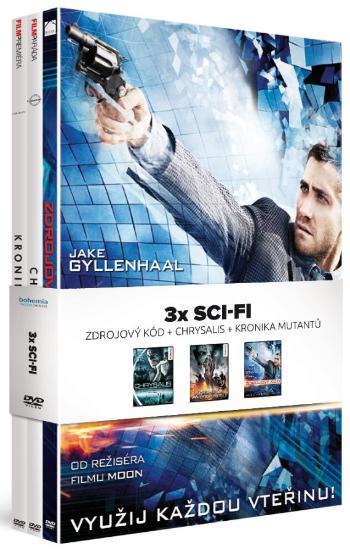 Sci-Fi kolekce: Zdrojový kód / Chrysalis / Kronika mutantů (3 DVD)