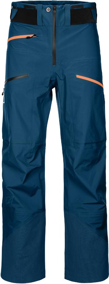 Ortovox 3l deep shell pants m - petrol blue XXL