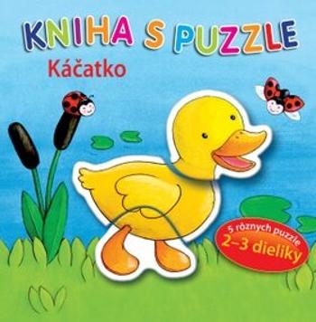 Kniha s puzzle Káčatko