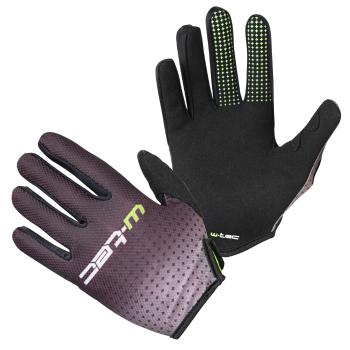 Motokrosové rukavice W-TEC Montmelo  černo-zelená  L