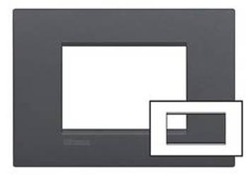 Legrand rám Living&Light antracitová LNC4804AR