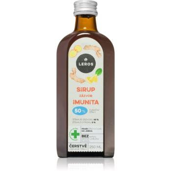 Leros Zázvor Imunita bylinný sirup pro posílení imunity 250 ml