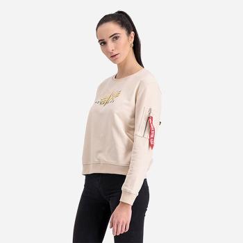 Alpha Industries Gold Logo Sweater Wmn 106030 578